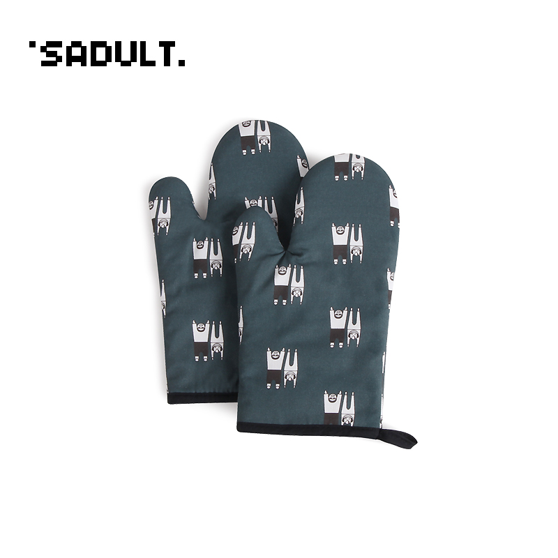 SADULT纯棉耐高温防烫手套