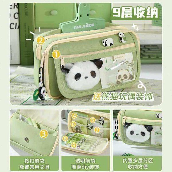 新款2024初中痛包女生颜值版文具盒三年二班感孩铅笔盒文具袋,文具电教/文化用品/商务用品,笔袋,淘宝优惠券,粉丝福利购,淘宝优惠卷