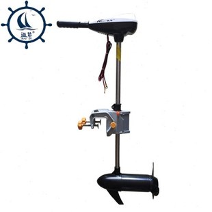 海笛12V船用螺旋桨 电动推进器橡皮艇船舷外机尾挂桨可推1300斤