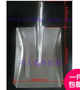 不锈钢锹铲材质304大方头大号洋锹尺寸245*300mm1Y.5厚锨铁锹