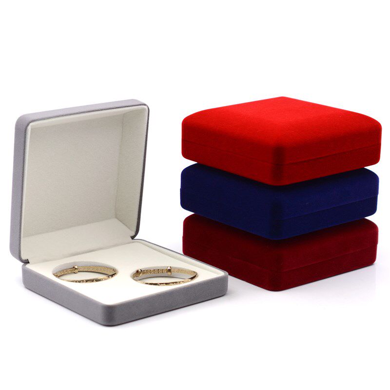龙凤手镯包装盒宝宝满月收纳礼品盒手镯包装盒子儿童金银一对手镯