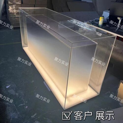 浙江透明亚克力板材有机玻璃板塑料板隔板2 3 4 5100mm加工定制