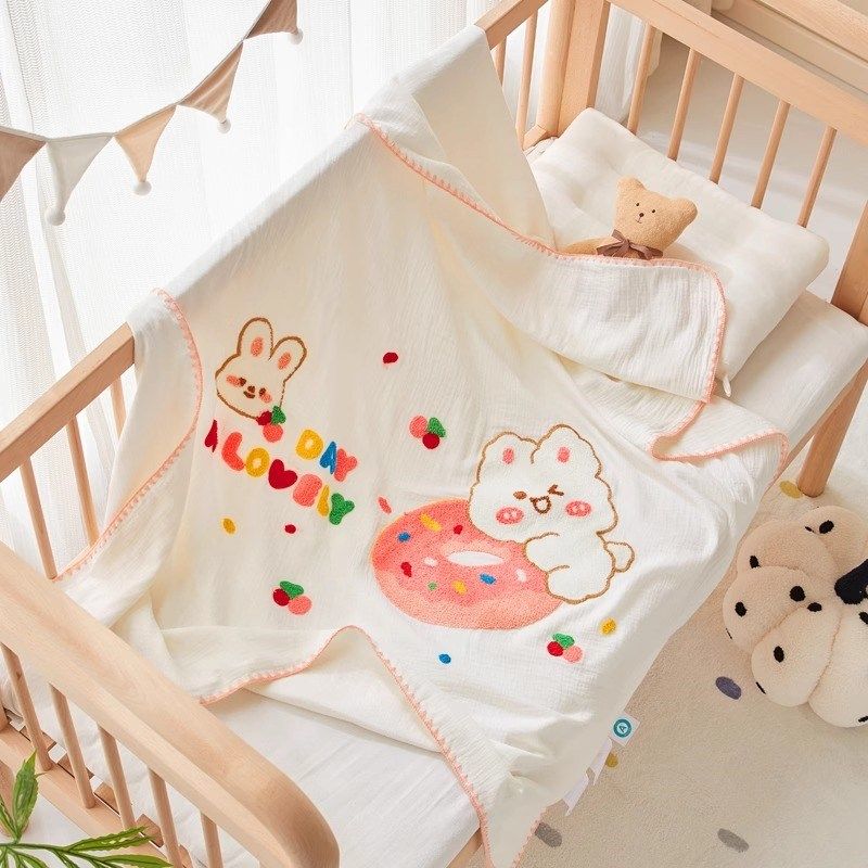 A类四层纱布婴儿盖毯夏季宝宝毛巾被子儿童R夏凉被薄款小毯子,婴童用品,婴童毛毯/盖毯,淘宝优惠券,粉丝福利购,淘宝优惠卷