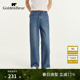 商场同款 新品 GOLDEN 金熊 女士休闲牛仔裤 BEAR