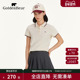 女 BEAR 商场同款 新品 GOLDEN 2025夏季 T恤POLO衫 金熊 休闲短袖
