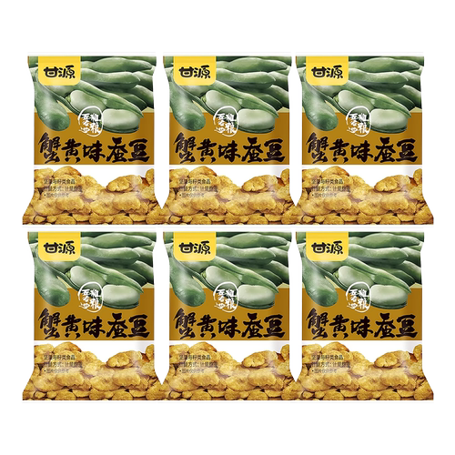 甘源蟹黄味蚕豆约15g*6袋