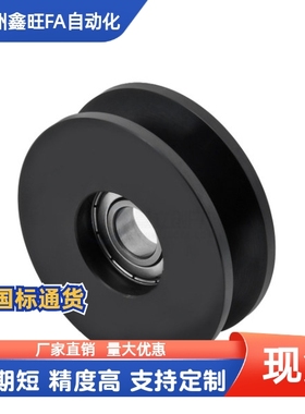 V型导向轮QBR01 QBR02 QBR03 QBR06-D50 D60 D100-A7 A9 A11-d10