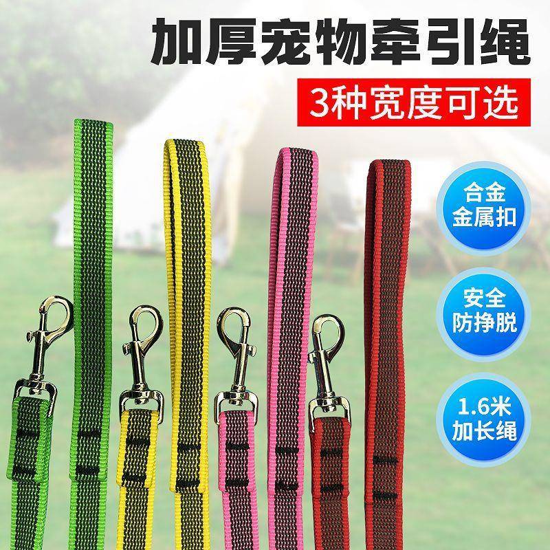 加长狗狗牵引绳防滑狗绳子遛狗泰迪金毛宠物大型中型小型犬狗链