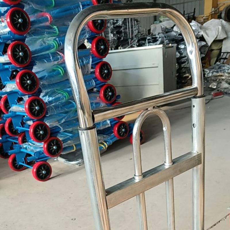 重物搬运加厚拖车手拉车折叠搬运家用购物手推车载重王二轮小拉车