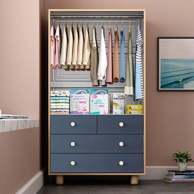 抽屉式儿童衣柜婴儿收纳柜家用卧室宝宝小衣橱储物柜矮实木腿小型