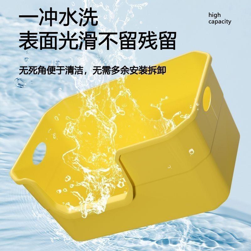 巨大猫砂盆超大号防外溅加高半封闭开放式集装箱猫沙盆缅因猫用品