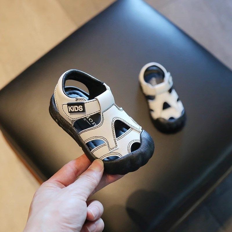 婴儿凉鞋男童夏季婴幼v童鞋软底防滑包头防踢宝宝学步鞋,童鞋/婴儿鞋/亲子鞋,学步鞋,淘宝优惠券,粉丝福利购,淘宝优惠卷