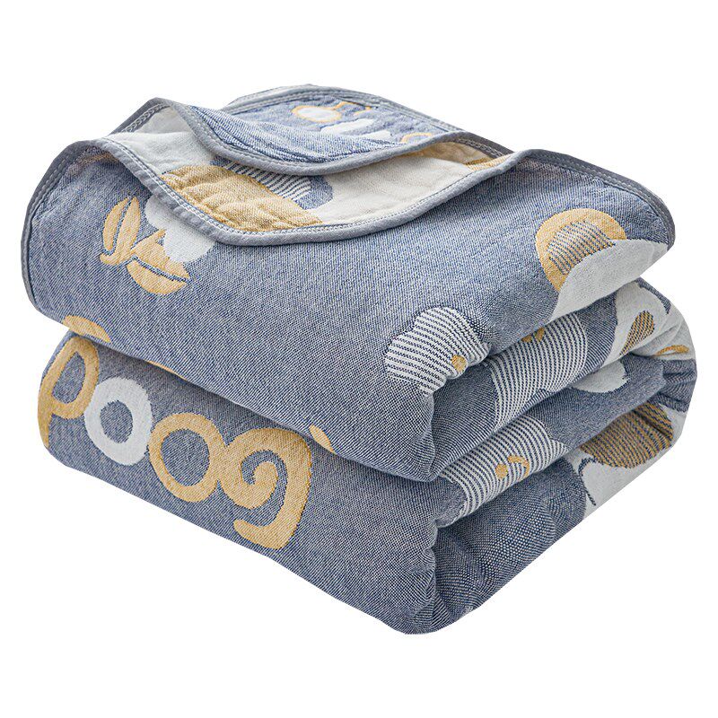 A类全棉六层纱布毛巾被夏被夏季薄G款儿童空调盖毯棉纱夏凉被,床上用品,休闲毯/毛毯/绒毯,淘宝优惠券,粉丝福利购,淘宝优惠卷