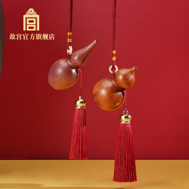 故宫 福禄相随实木挂饰 生日礼物 故宫