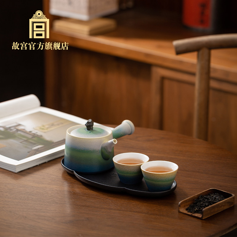 故宫印象千里江山茶具套装