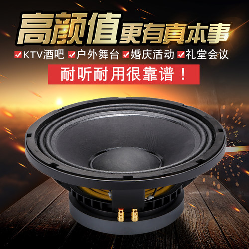 雷顿8寸10寸12寸低音喇叭大功率中低音全频KTV酒吧舞台演出扬声器