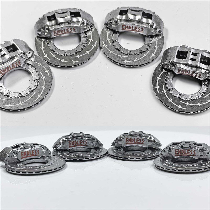 1 /18 18寸卡钳 刹车模型 金属蚀刻片 车模轮毂改装 一套两只装