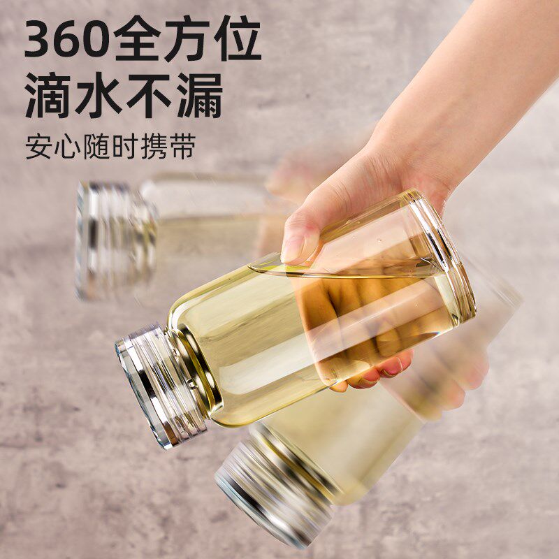 捷安玺泡茶杯男士2025新款茶水分离杯子办公室个人专用水杯玻璃杯