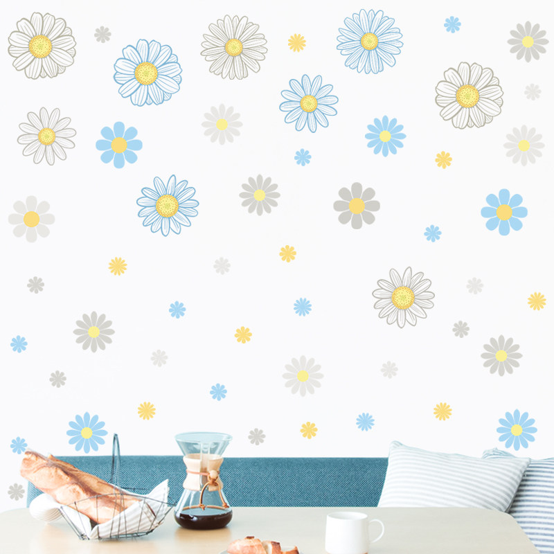 贴纸遮丑补洞装饰小图案卧室墙贴纸自粘墙贴墙壁贴画墙面装饰花朵,家居饰品,软装墙贴,淘宝优惠券,粉丝福利购,淘宝优惠卷