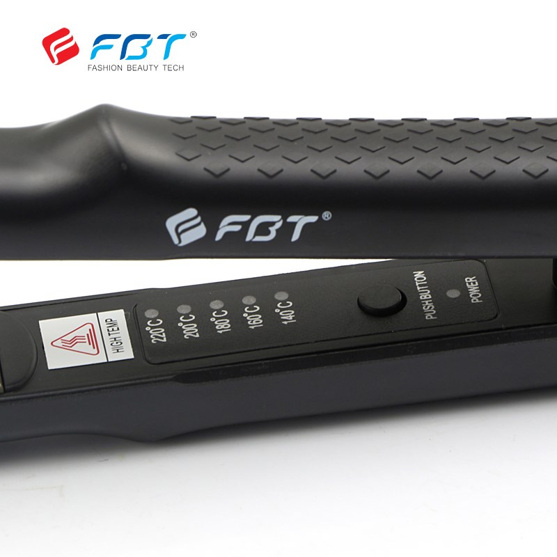 FBT恒温加热板弧形夹U型理发店烫发器短发蓬松卷发化妆师内扣刘海