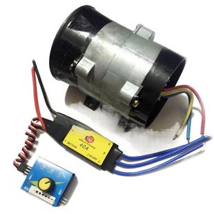 10CM风扇 汽车改装 大功率电动涡轮增压器 12V 16.
