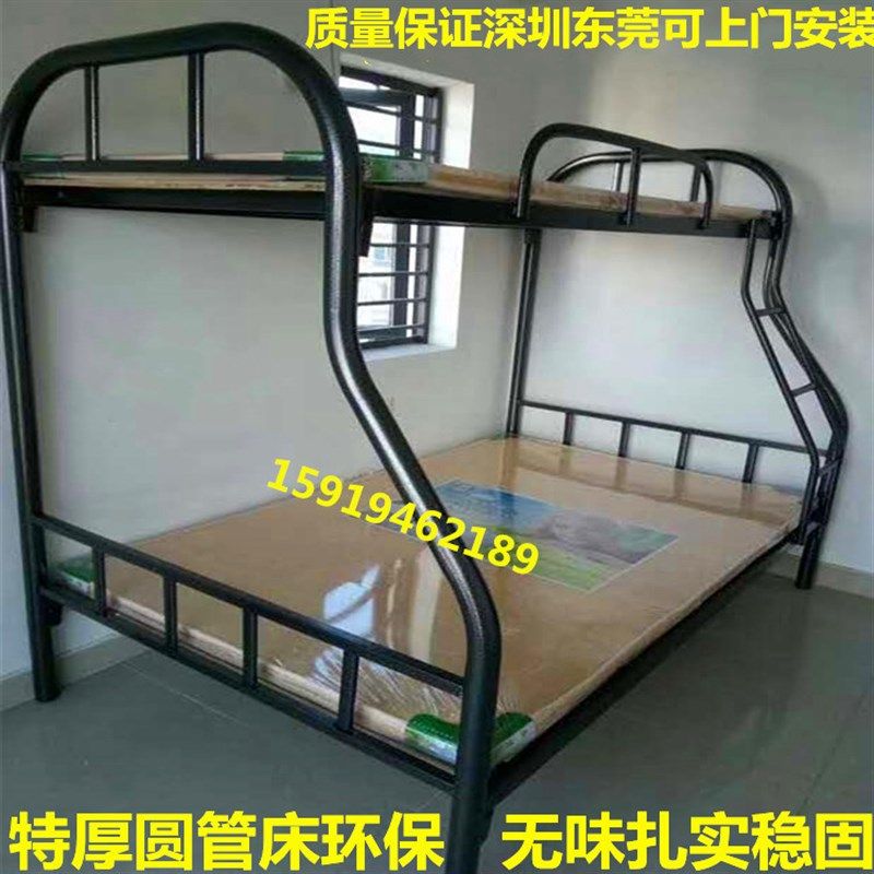 上下床双层加厚子母n床简约现代员工宿舍上下铺成人公寓高低单人