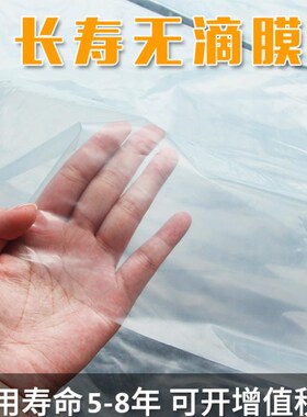 薄膜蓝色大棚膜透明加厚塑料薄z膜防E水布塑料纸农用养殖保温棚膜