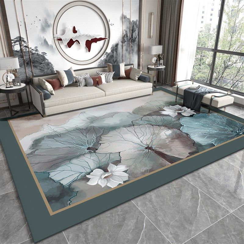 新中式地毯客厅沙发茶几垫书w房茶室中国风地垫大尺寸民宿卧室地,居家布艺,地毯,淘宝优惠券,粉丝福利购,淘宝优惠卷
