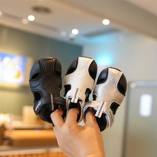 婴儿学步鞋2025夏季宝宝包头凉鞋幼儿鞋小M男童软底机能鞋女宝鞋