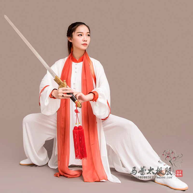 马蕾太极春蕾太极k服春夏季武术服女太极拳服练功服表演服比赛服