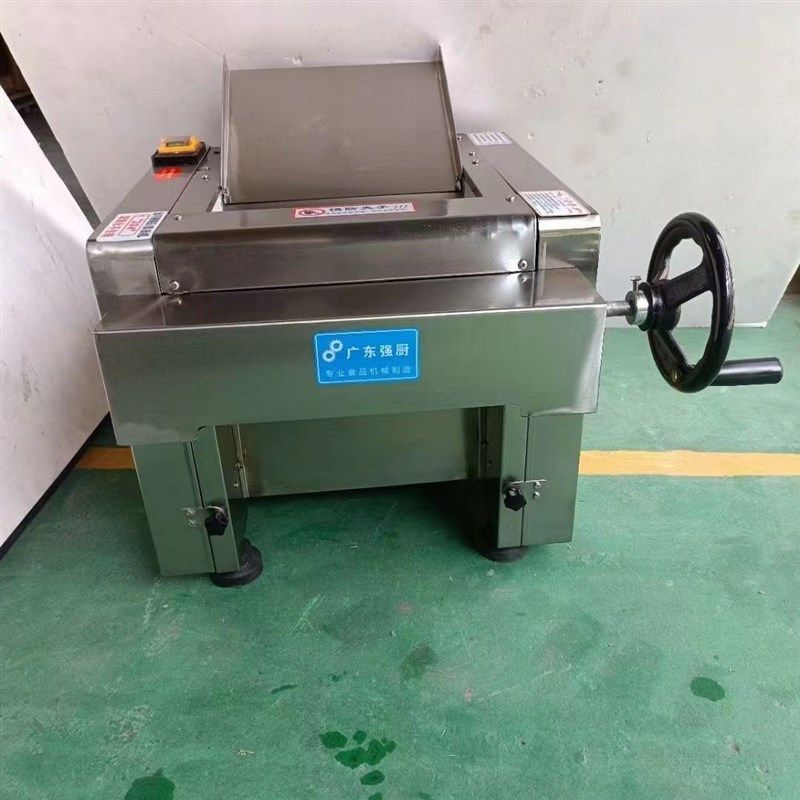 广东强厨小型立式高速压面机304材质不粘特O厚商用面条揉面机单摇