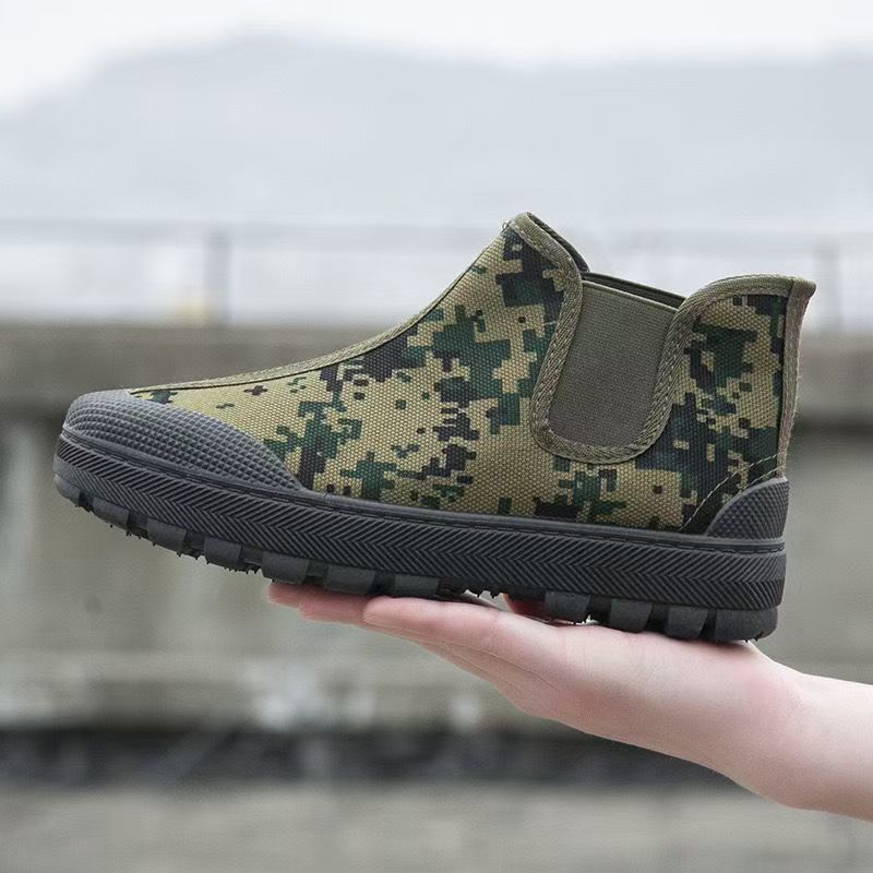 春秋男单鞋解放鞋黄胶鞋休闲