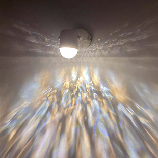 动态水波纹灯壁灯高级感酒吧玄关装F饰墙面氛围灯水纹洗墙灯射灯