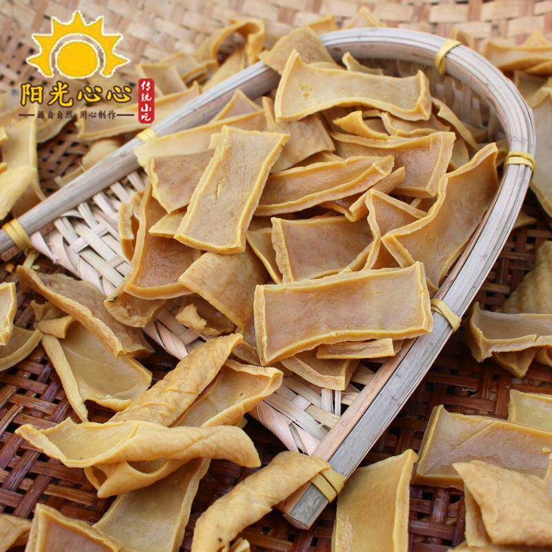 湖南冷江新化特产 农家麻辣豆腐干原材料 薄片原味香干子两份包邮