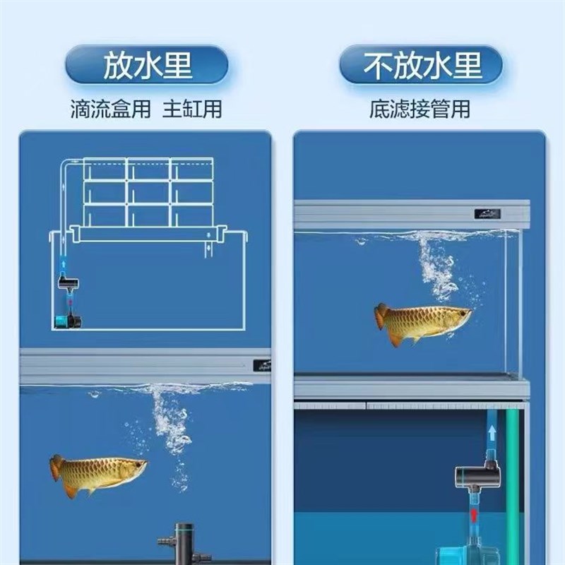 创宁外置鱼缸uv灯紫外线灯消毒灯潜水定时灭菌灯小型缸除藻灯
