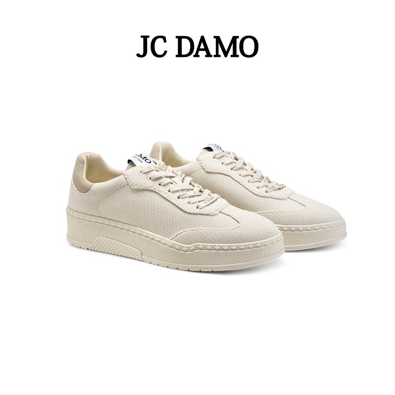 【曼迪专属】JC DAMO2025新款百搭休闲鞋女增高运动鞋轻量网面鞋