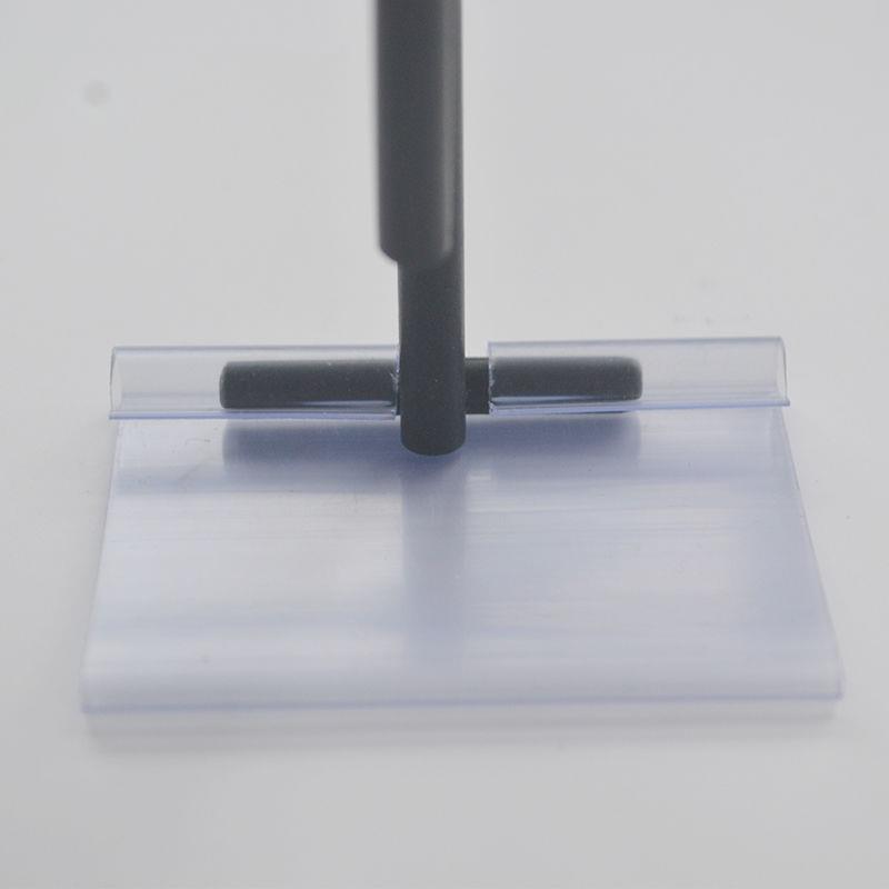 超市标价牌货架挂钩吊牌塑料价签卡条透明标签套便利店价格牌卡套