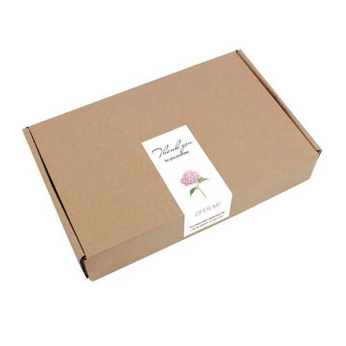 跨境亚马逊thank you for your purchase OPEN ME长方形封口贴