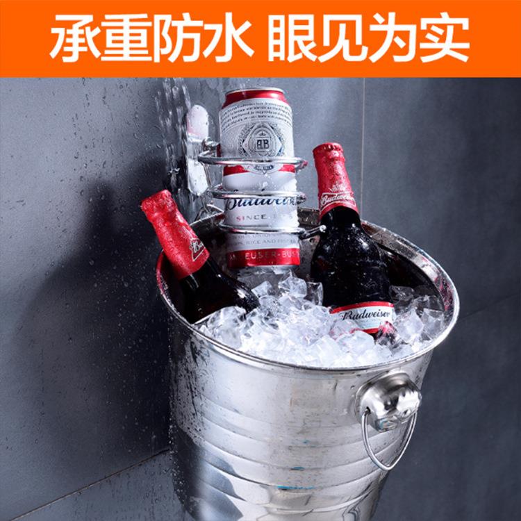 免打孔卫生间浴室三角置物架壁挂式厕所洗手间洗漱台墙上收纳挂架