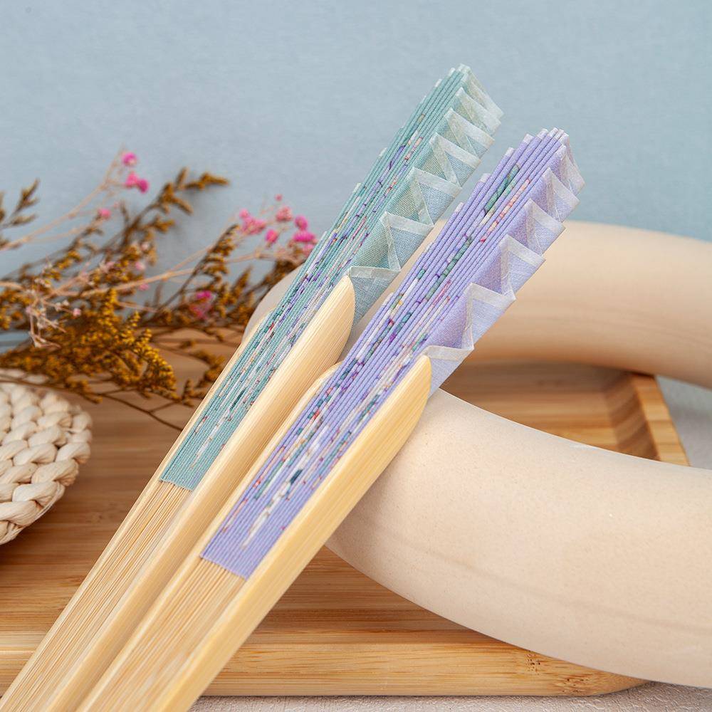 新款折扇新中式国风迷你扇子古风旗袍小折扇复古随身携带折叠扇女