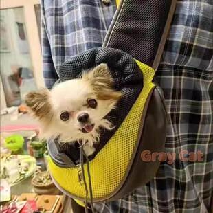 小鹿犬吉娃娃专用外出背包小体犬带狗狗出门的便携包出行骑行装狗