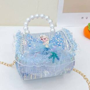 包包女童可爱小女孩爱沙公主包冰雪奇缘Elsa手提包艾沙的斜挎包