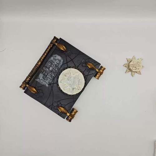 魔法书Book Of The Dead木乃伊死亡之魔法书树脂工艺品摆件