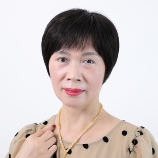 中老年女士假发真发全真人发妈妈款黑色短发光头整顶真头发全头套