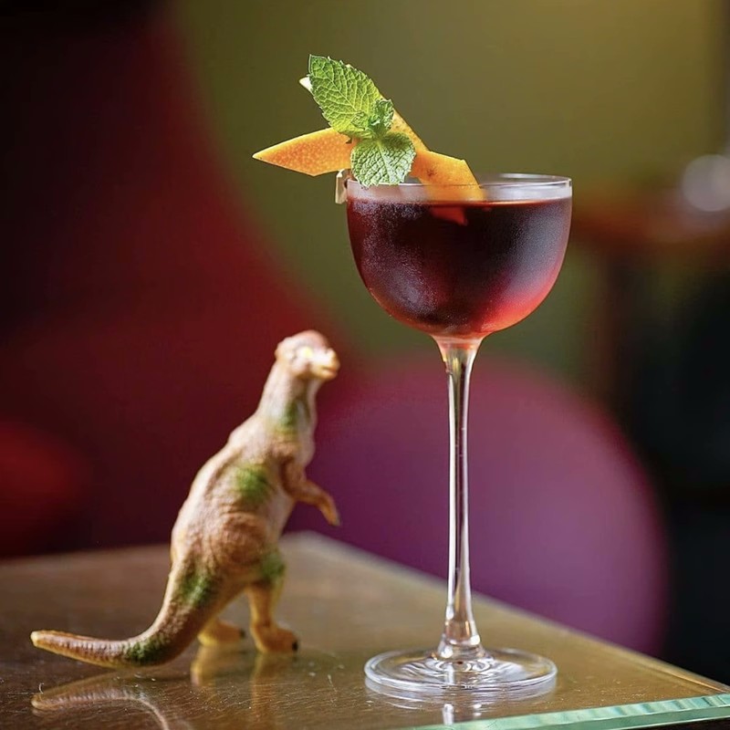 日式超薄水晶玻璃杯古典高脚鸡尾酒杯高脚酒杯马天提尼杯