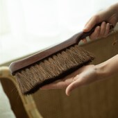 天然棕扫把防静电家用扫床炕清洁神器鬃毛笤帚沙发榻榻米椰棕刷子