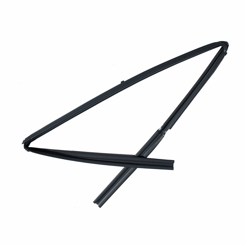 适用于长安铃木雨燕车窗玻璃密封条车门玻璃导轨条泥槽后三角胶条