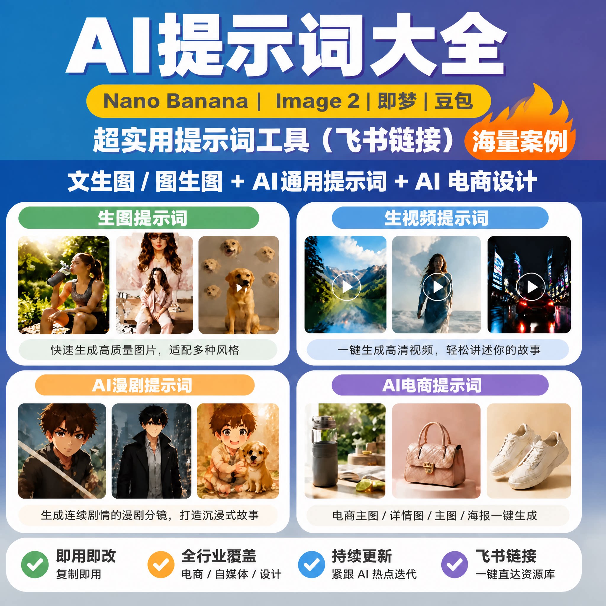 即梦ai提示词大全漫剧短剧教程视频生成Nano Banana Image 2教程图片