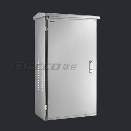 不锈钢户外柜700*1500*370mm/落地配电柜/IP55室外防水柜B级