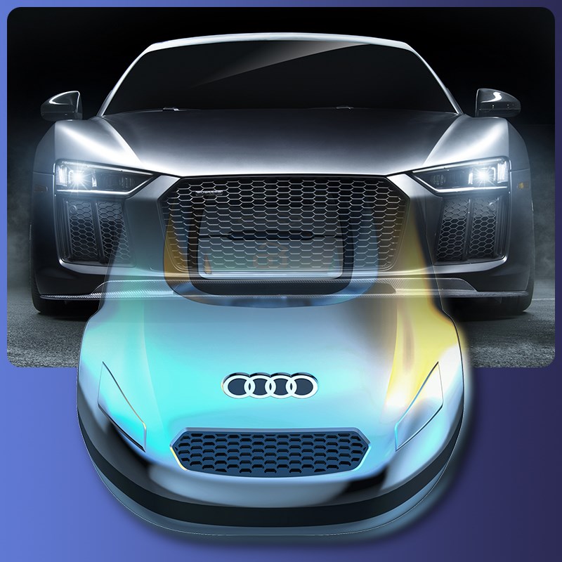 适用奥迪钥匙套新A6L/A4L/A3/Q6/Q2L/Q5L/Q7/A7L/A8L汽车包扣壳男